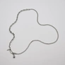 Halsband i stål, kombinerad kedja - 5/8 mm x 82+4 cm