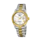 Lotus herrklocka -  dag/datum, bicolor/vit, 41,5 mm