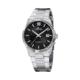 Lotus herrklocka -  metallband, datum, stål/svart, 40 mm