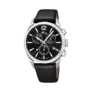 Lotus herrklocka - kronograf, läder/svart, 42 mm