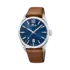Lotus herrklocka -  datum, läder/blå, 42 mm