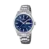 Lotus herrklocka - dag/datum, stål/blå, 42mm