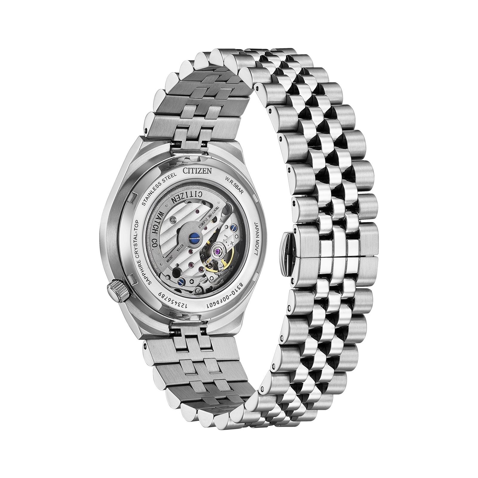 Citizen Tsuyosa 60 Automatic - stål/svart 40mm NK0020-55E