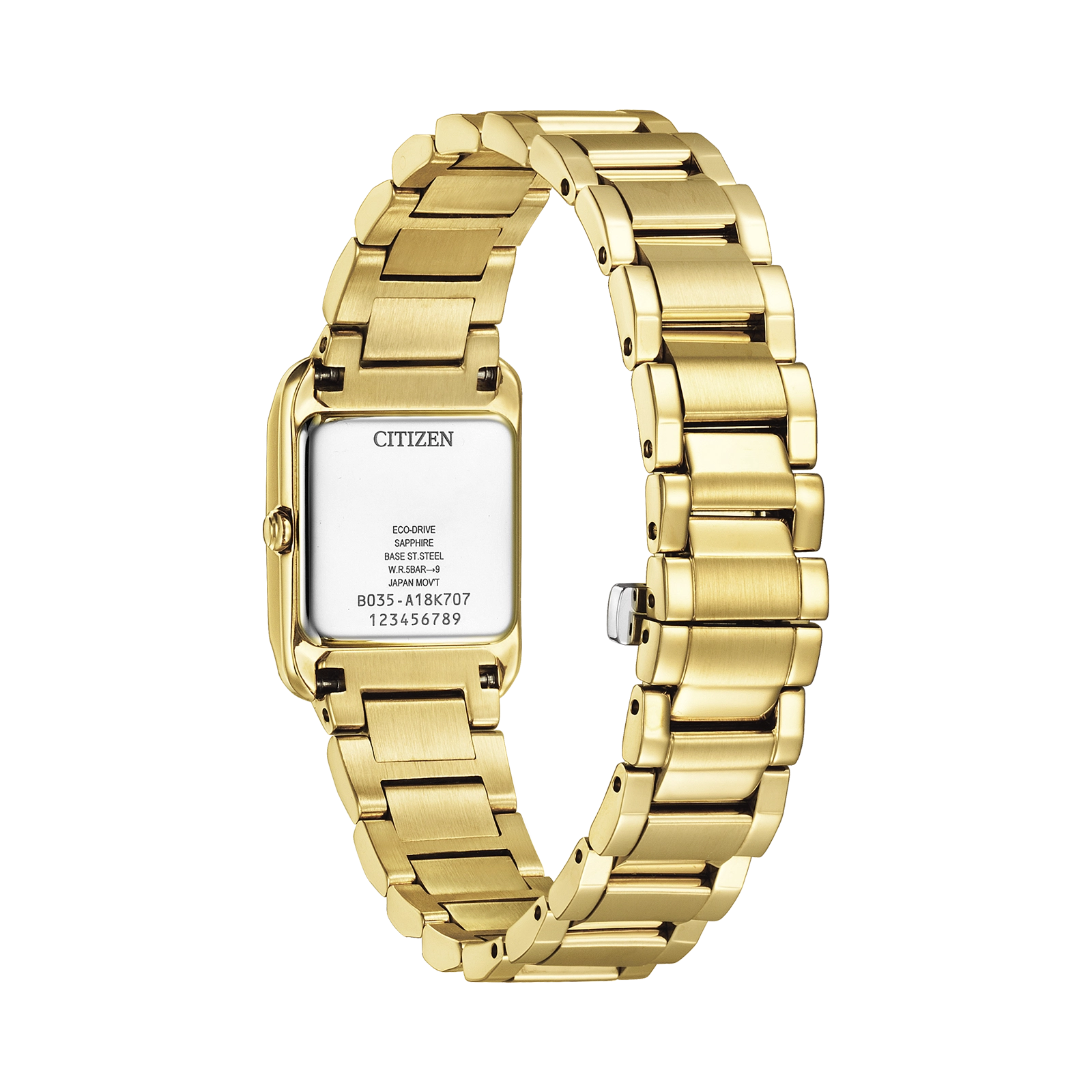 Citizen Eco-Drive damklocka guld/vit - EW5602-81D