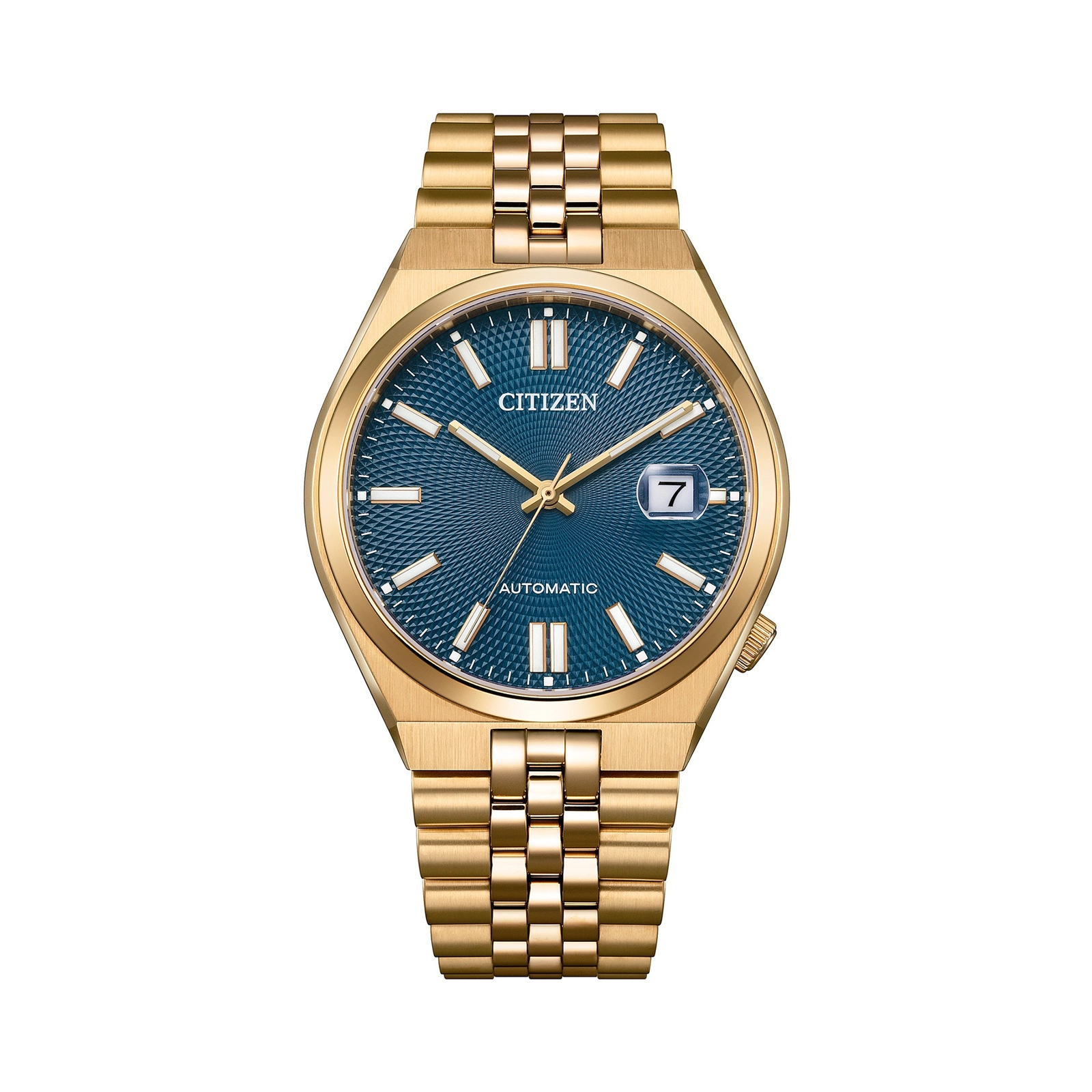 Citizen Tsuyosa 60 Automatic - guld/blå 40mm NK0023-57L