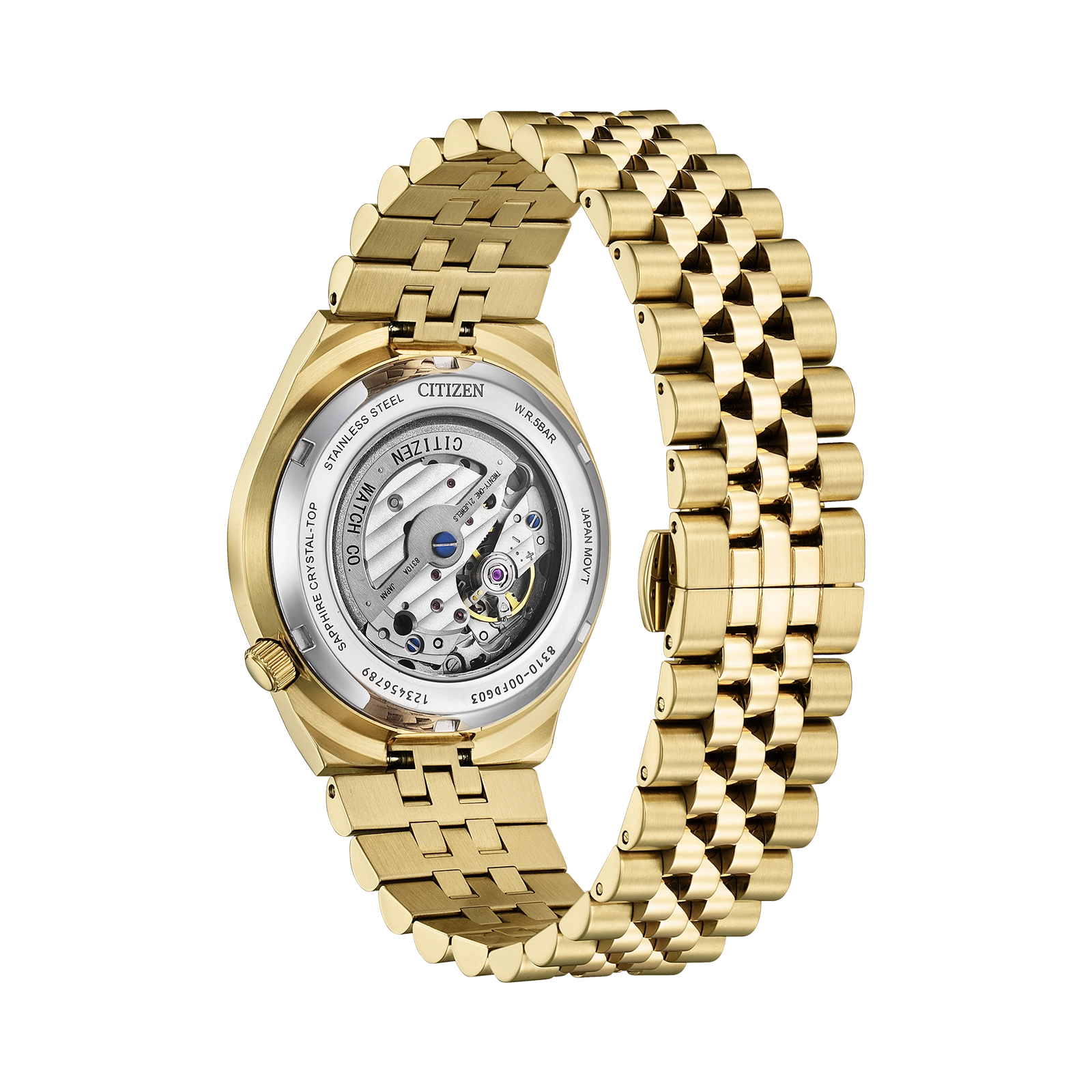 Citizen Tsuyosa 60 Automatic - guld/blå 40mm NK0023-57L