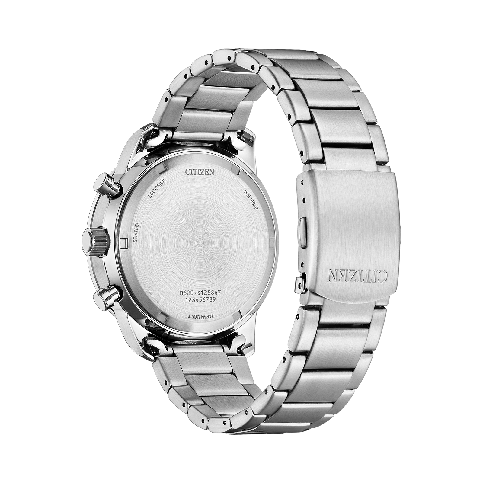 Citizen Aviator Eco Drive Chrono stål/blå CA4500-91L