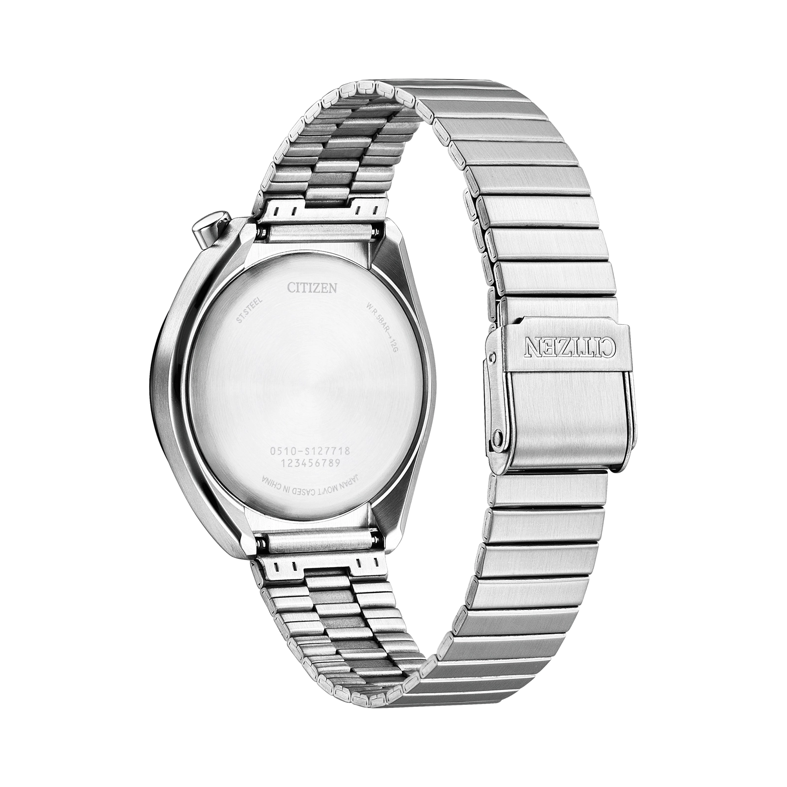 Citizen Bullhead Vit/Silver, Stållänk - AN3660-81A