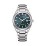Citizen Elegant Eco-Drive - stål/grön BM7620-83X