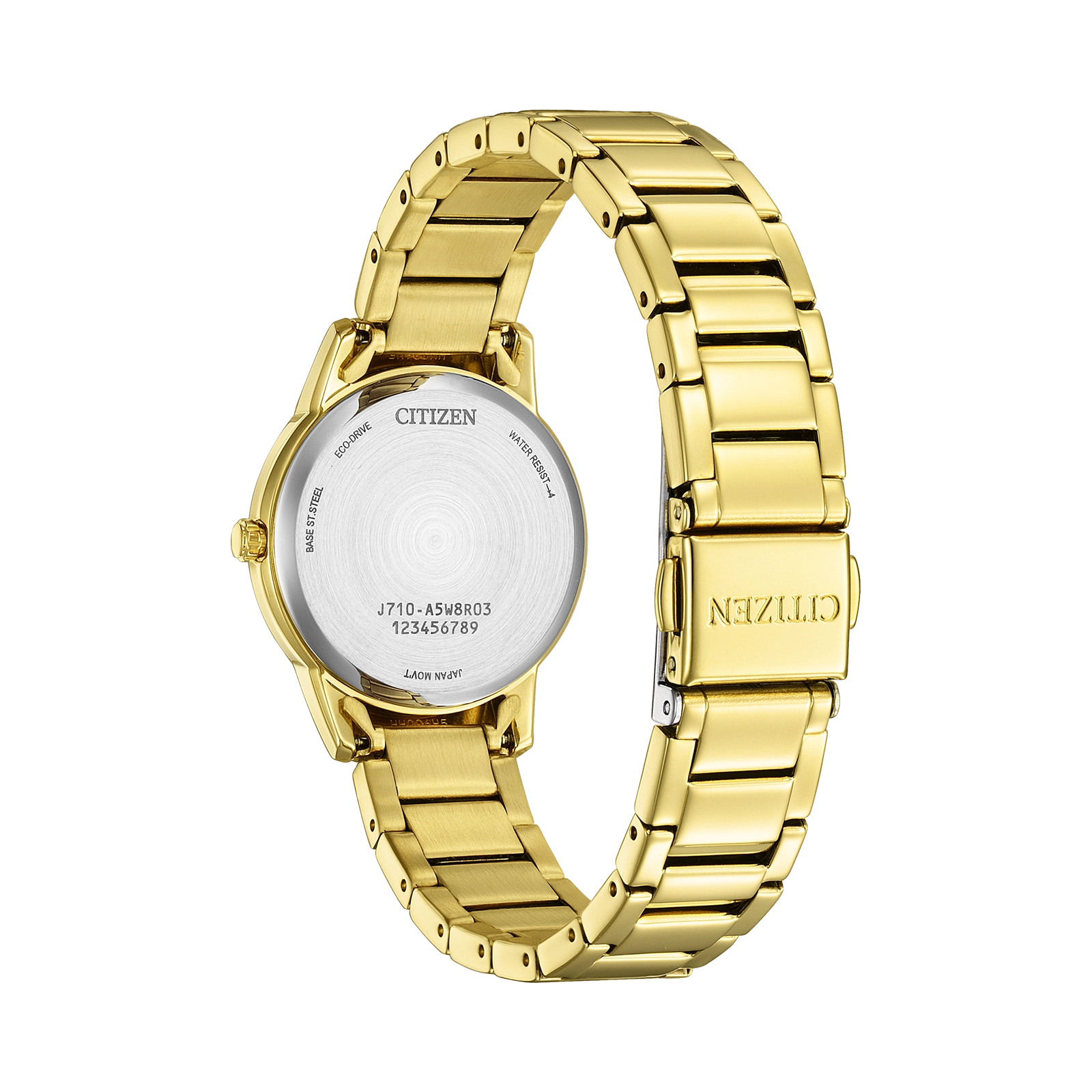 Citizen Eco Drive dam guld/pärlemor FE1242-78D