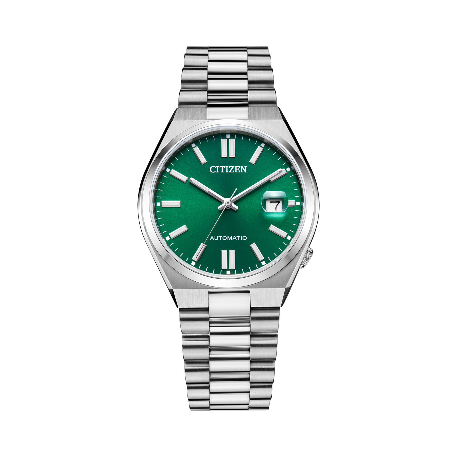 Citizen Tsuyosa automatisk herr - stål/grön NJ0150-81X