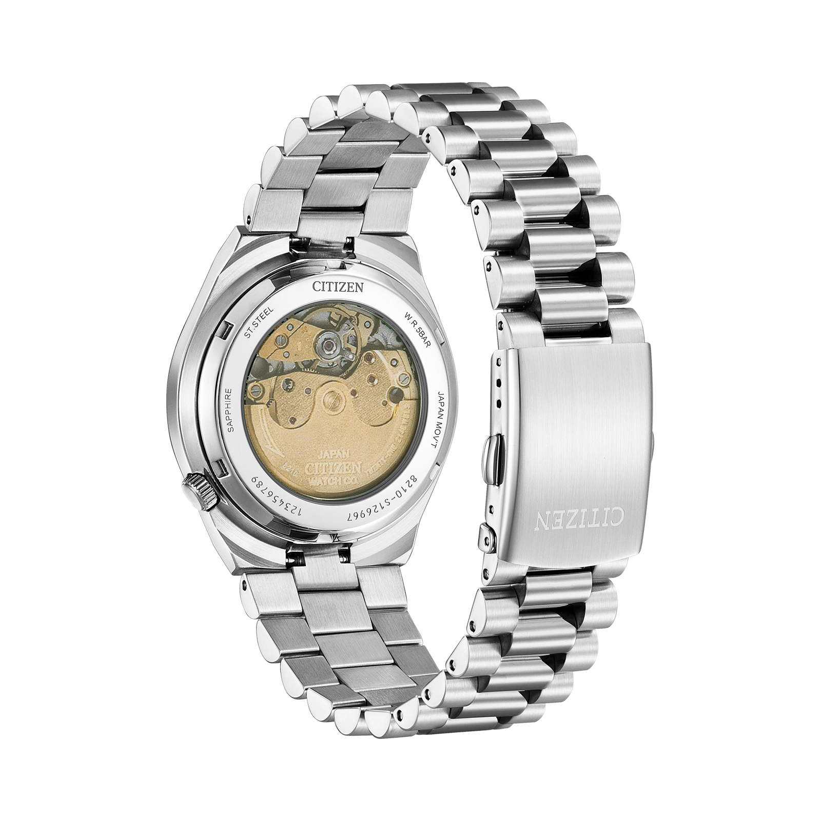 Citizen Tsuyosa automatisk herr - stål/svart NJ0150-81E