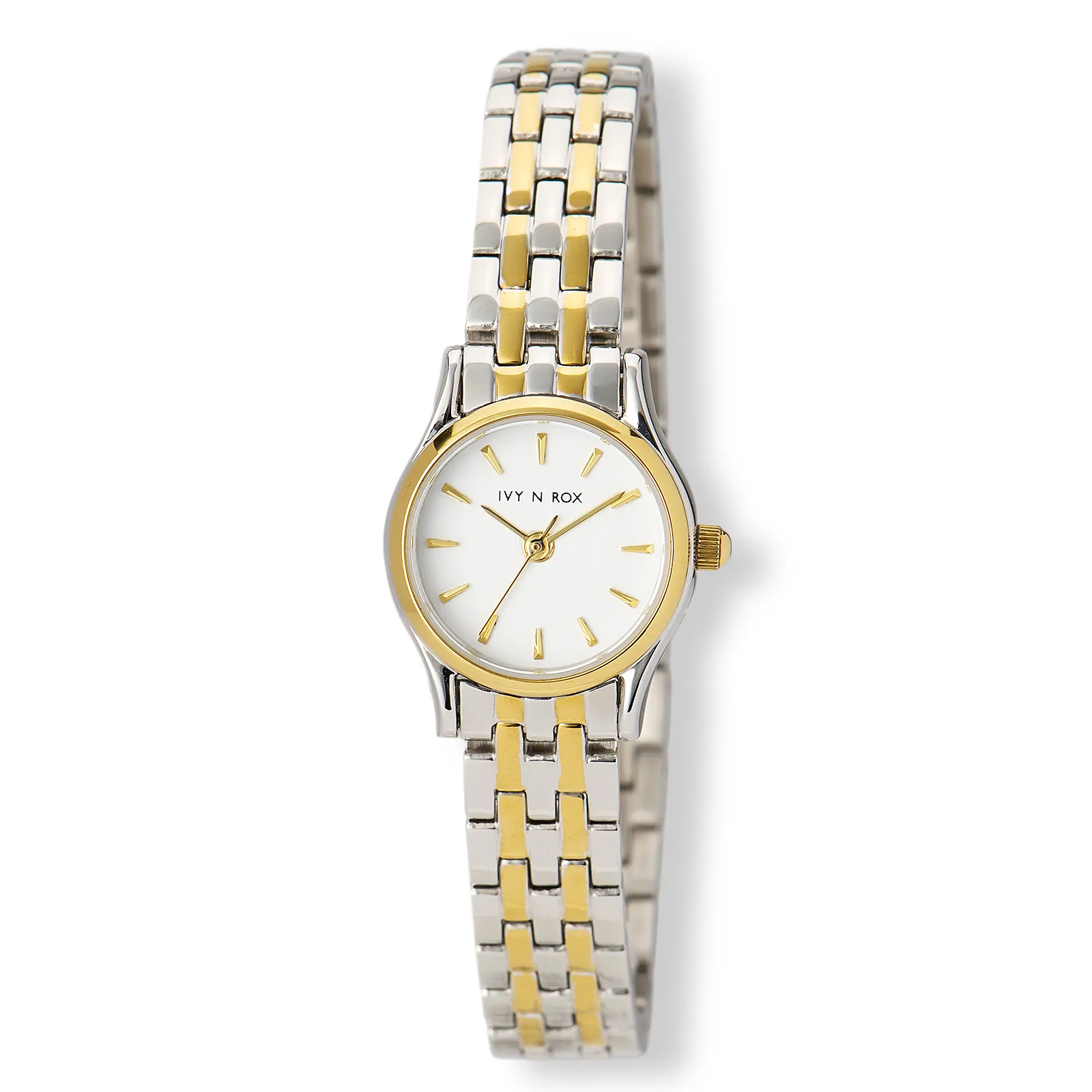 Ivy n rox dam vit/bicolor, metallband - I21948-122