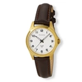 Moretime dam vit/guld, brunt band - M52848-122