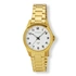 Moretime dam vit/guld, metallband - M58428-127