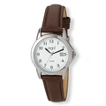 Regal dam vit/silver, brunt band - R26982-126