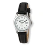 Regal dam vit/silver, svart band - R26982-127