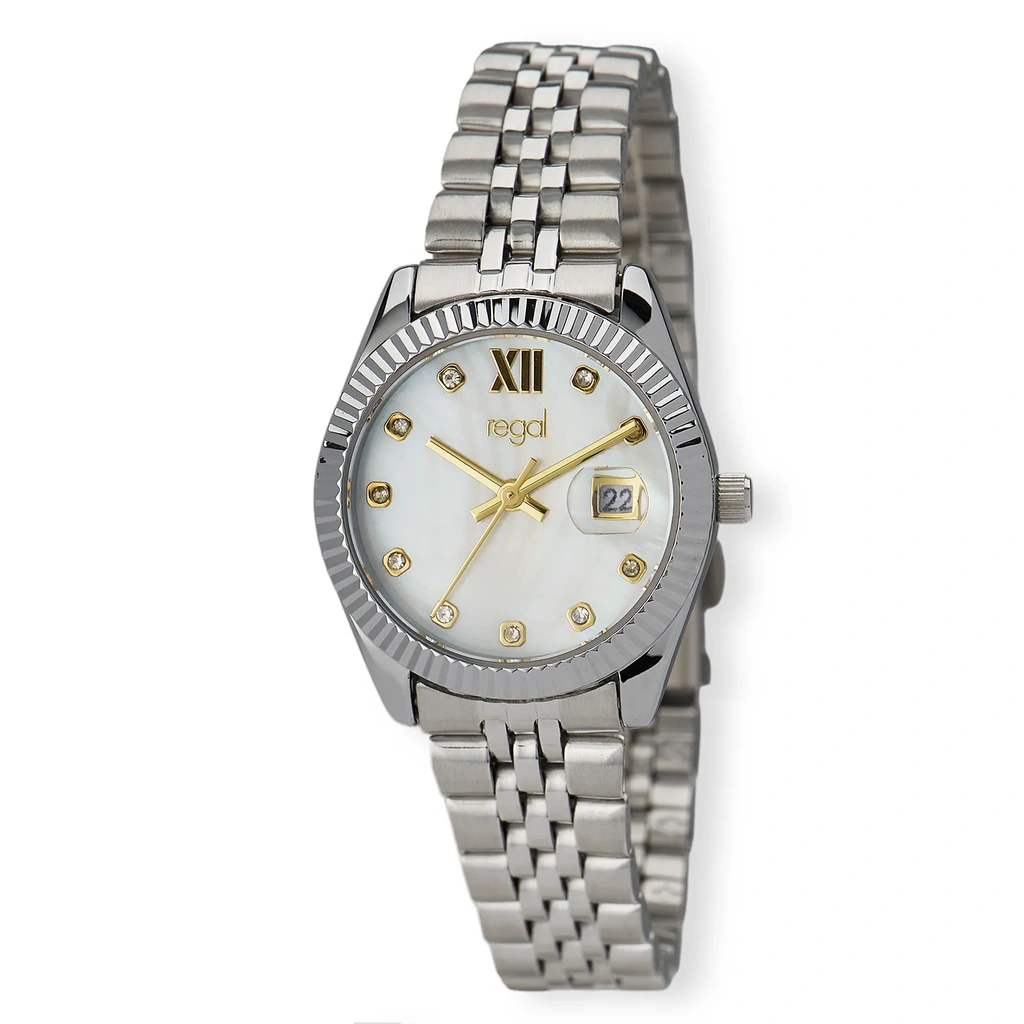 Regal dam silver, metallband - R89054-642