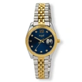 Regal dam blå/bicolor, metallband - R89056-342