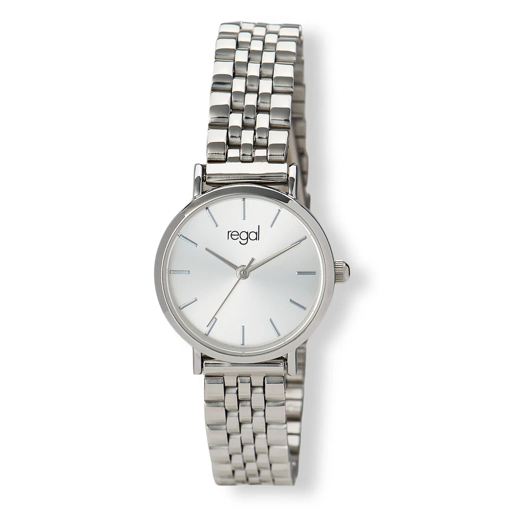 Regal dam silver, metallband - R89064-632