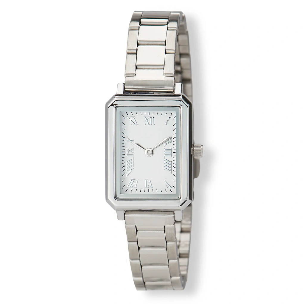 Regal dam rektangulär silver, metallband - R89224-632