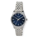 Regal dam blå/silver, metallband - R89704-332