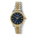 Regal dam blå/bicolor, metallband - R89706-332