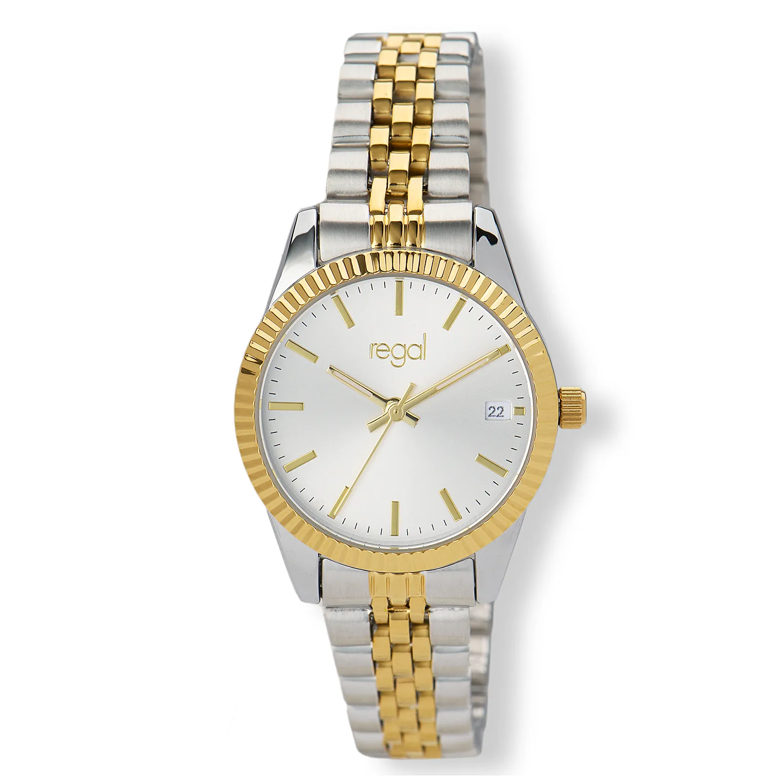 Regal dam silver/bicolor, metallband - R89706-632