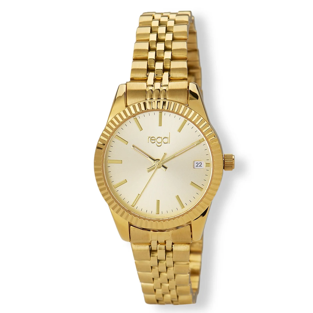 Regal dam champagne/guld, metallband - R89708-732