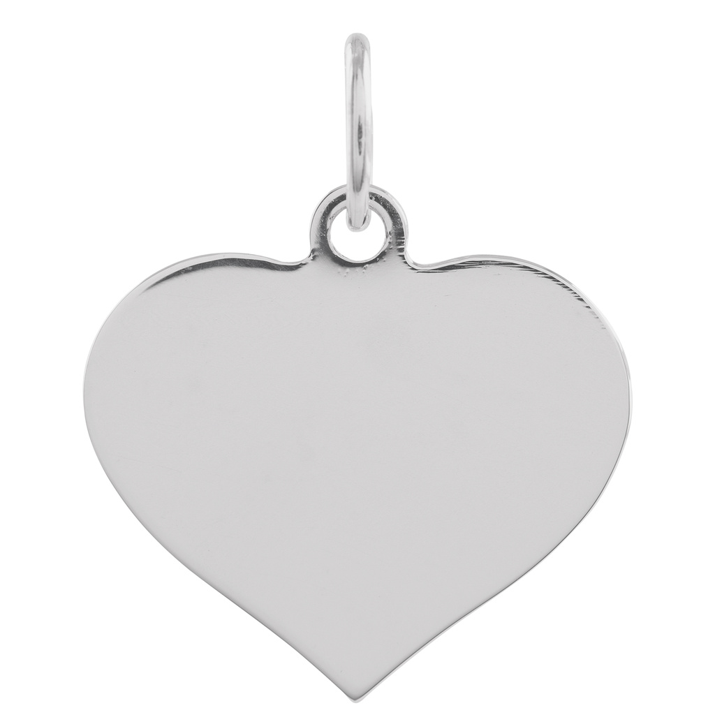 Berlock Silver - Hjärta 19mm