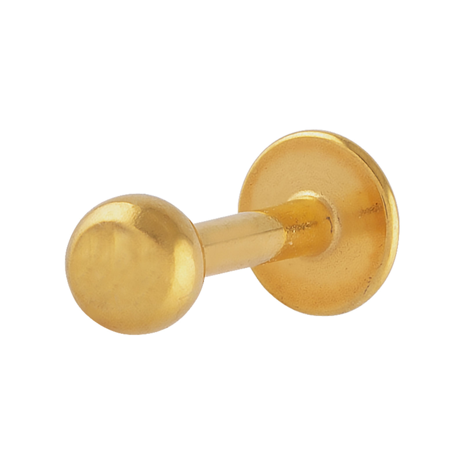 Piercingsmycke i stål - Helix, guldfärgad