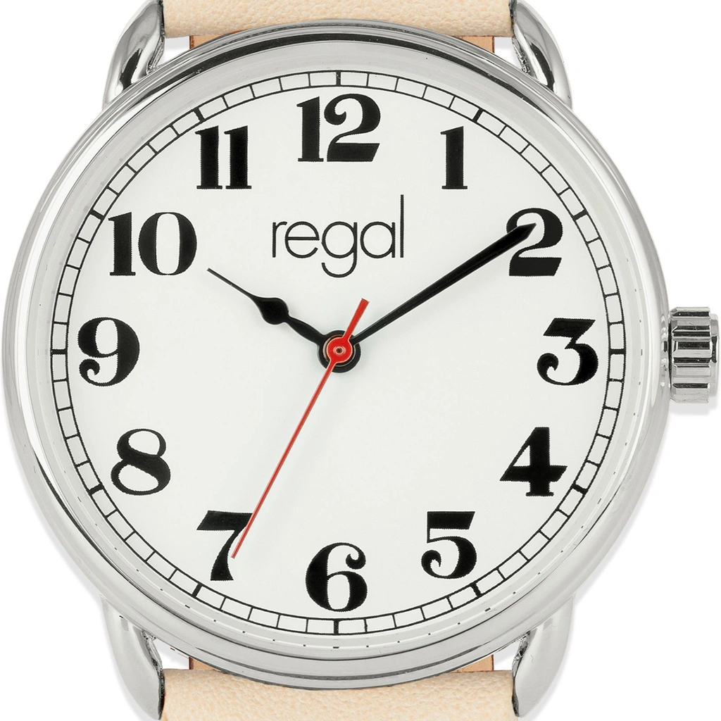 Regal damklocka - silverton/beige, 35 mm