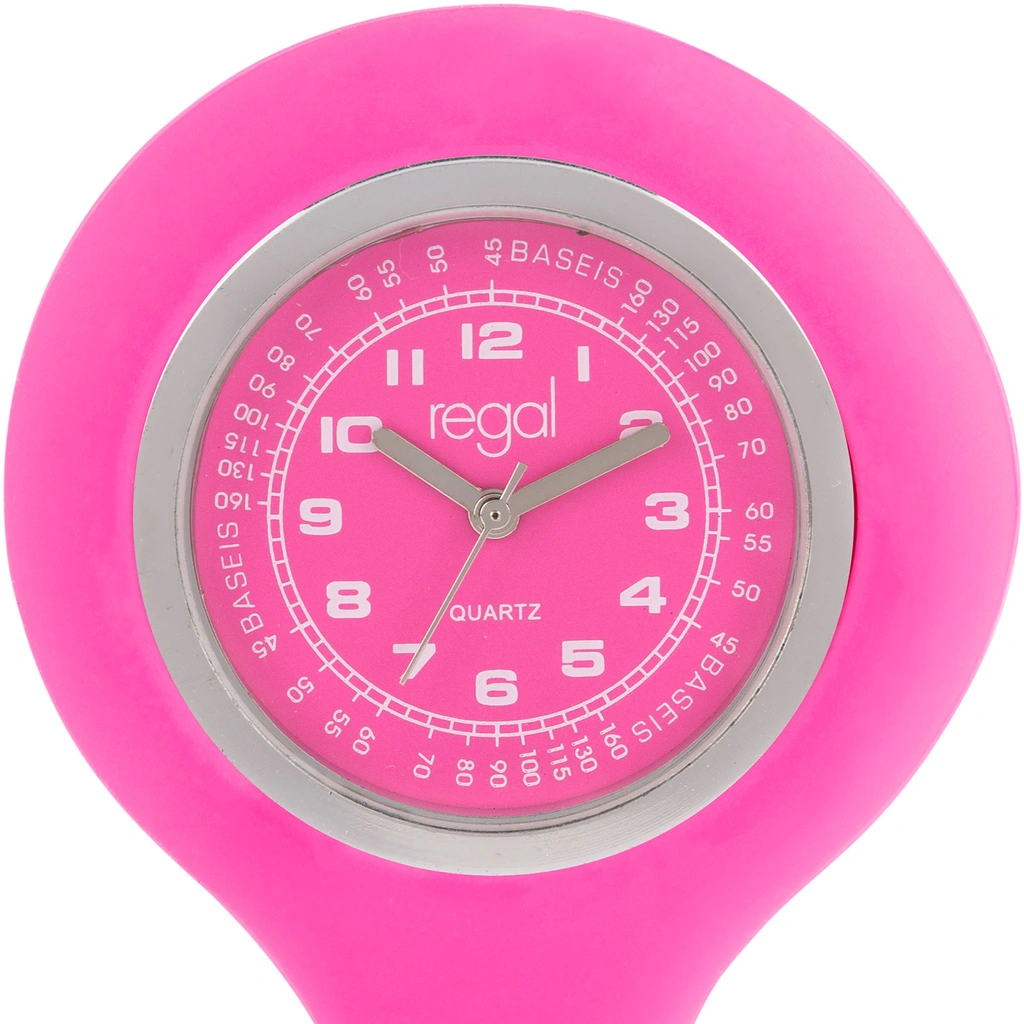 Regal sjuksköterskeur - rosa, 42mm diam.