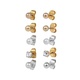 Montini Örhängen Kulor Guld/Silver 5-pack