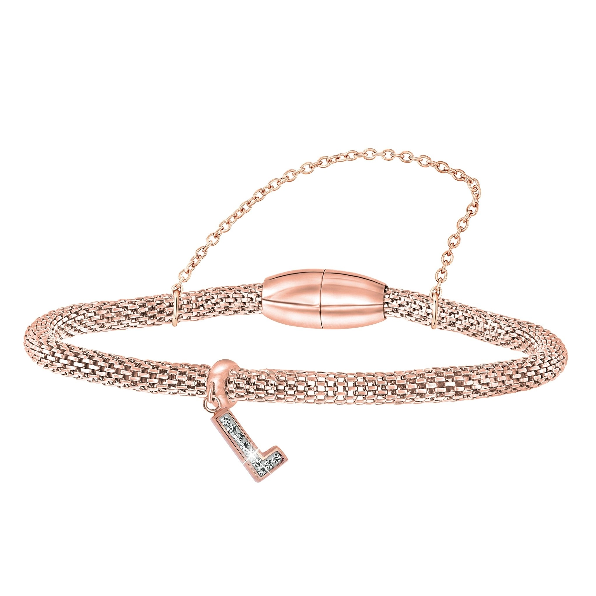 Armband herr - metallbricka, 21,5cm