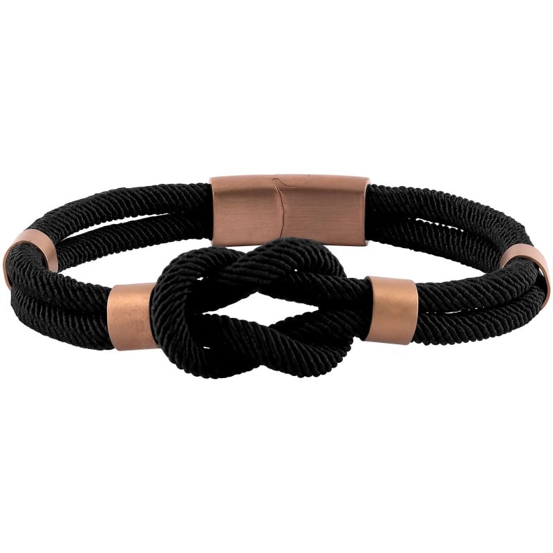 Urban Story Armband Svart Rosé