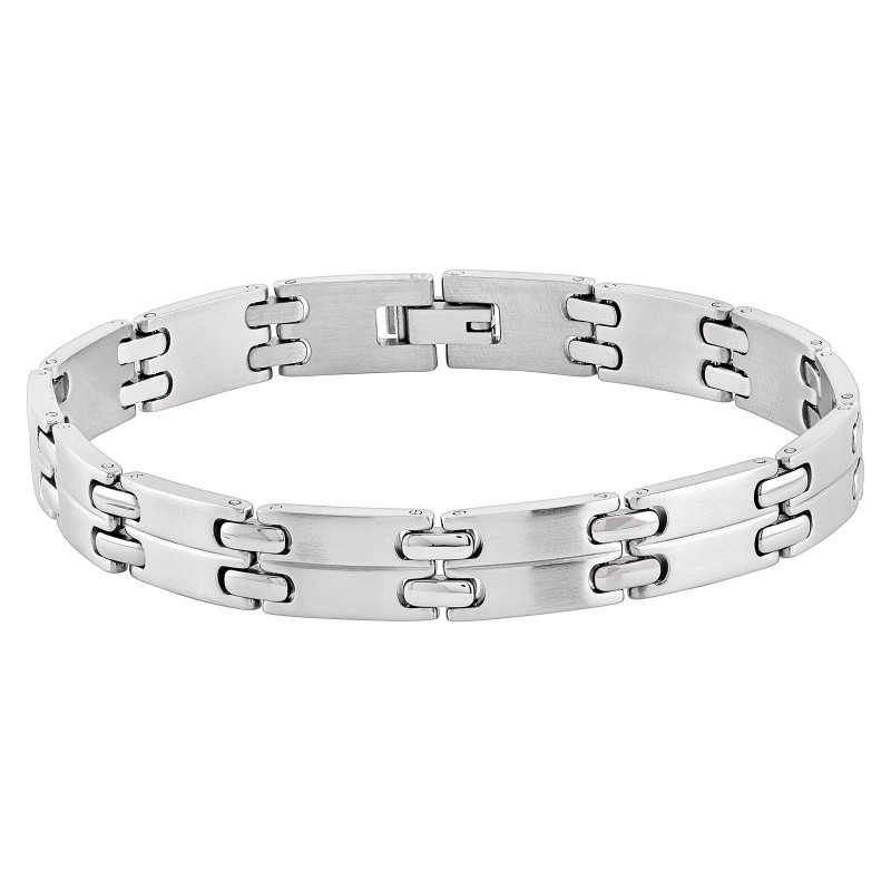 Armband herr - stållänk