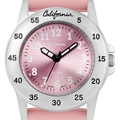 California barnklocka - gummiband, rosa, 30 mm
