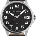 Moretime herrklocka - svart, 38 mm