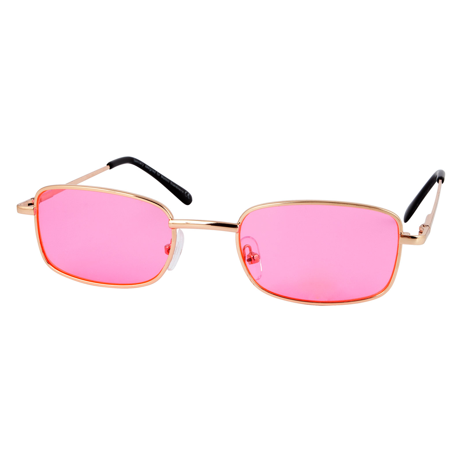 Solglasögon rosa fyrkantiga