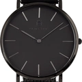 Black Oak Gerardii herrklocka - svart mesh, 41 mm