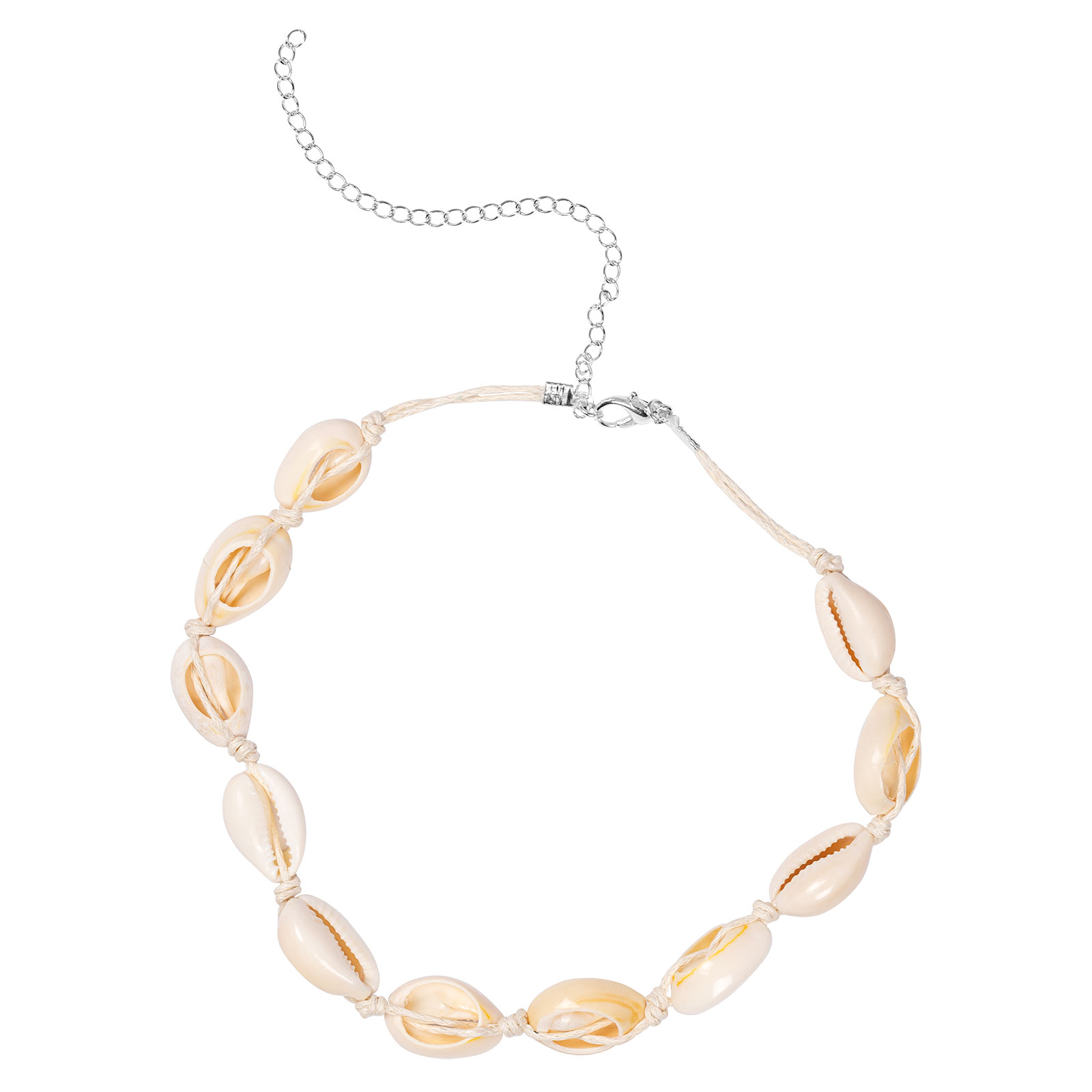 Halsband med Snäckor